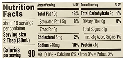 365 BY WHOLE FOODS MARKET, ORGANIC RANCH DRESSING, 16 FL OZ