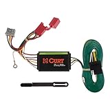 CURT 56161 Vehicle-Side Custom 4-Pin Trailer Wiring Harness for Select Honda Odyssey