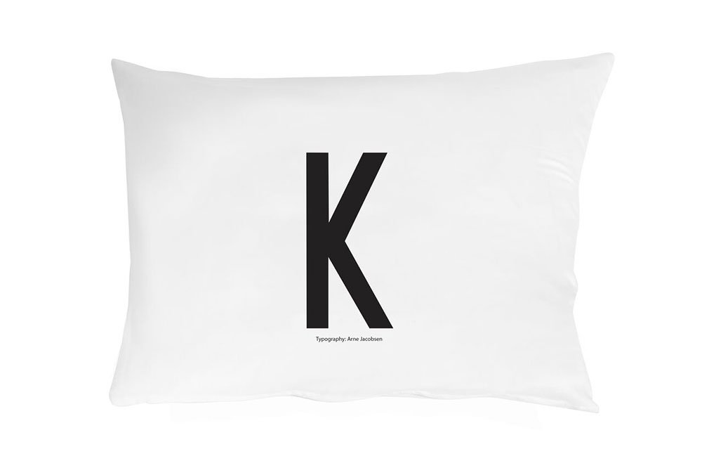 Design Letters Personal Pillow case A-Z (70x50) K