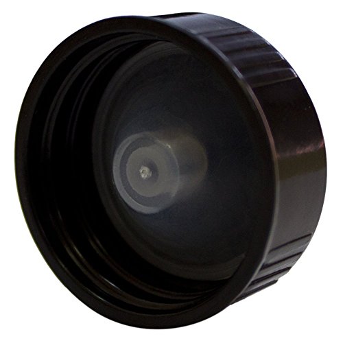 8 fl oz Amber Glass Bottle with Phenolic Cone Cap (6 Pack)