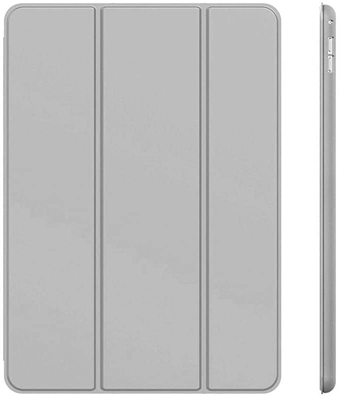 Case For iPad Air 3rd Generation (2019) Air3 & iPad Pro 10.5-inch (2017) Pro10.5-Slim Lightweight, Smart Stand Cover With Translucent Frosted Back Protector For iPad 10.5"(Auto Wake/Sleep) (Grey)