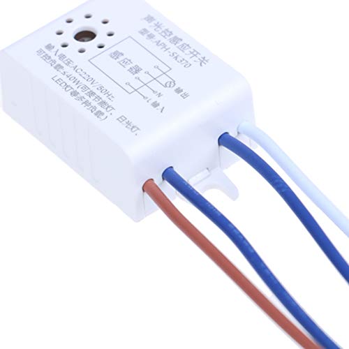 1 Pc Sound Voice Sensor Automatic On Off Street Light Switch Inductor Control AC 220V