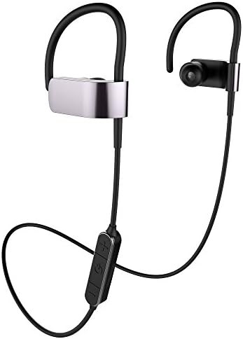BYZ Sports Bluetooth Headphones Wireless Headset with Super Bass Black