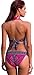 Imilan Boho Paisley Bikini Set Sexy Women Beachwear Swimsuit((US 10-12) XL,2 Red)