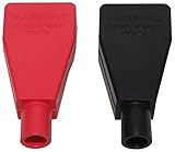 Red & Black Top Post Flexible Battery Terminal