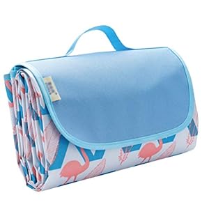 N / A Draagbare opvouwbare picknickdeken, waterbestendige vochtbestendige outdoor campingdeken, gazon strandmat met…