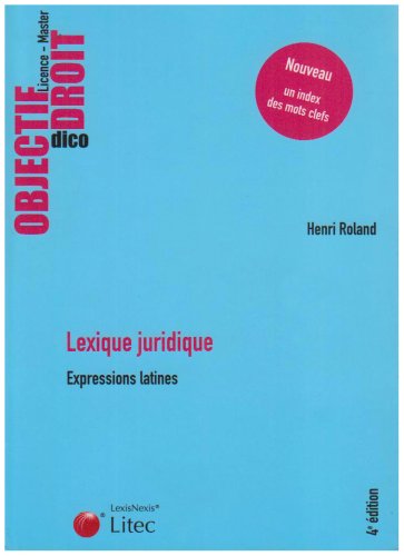 Lexique juridique