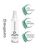 Curativa Bay Hypochlorous Acid Spray - Provides Relief for Rosacea, Irritations, Cuts, Sunburns, Acne and More - Made in USA with 100% Organic Vegan Hypoallergenic Ingredients (2oz Bottle)