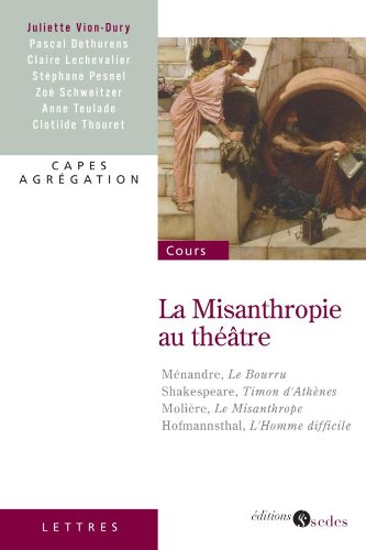 La  misanthropie au théâtre