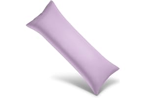 WishSmile Body Cooling Pillowcase Long Pillow Case Breathable Cool Silky Soft Rayon Derived from Bamboo Fabric,Hair and Skin 
