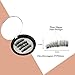 Magnetic False Eyelashes[No Glue], Cover the entire eyelids,Three Magnets, Premium Quality False Eyelashes Set for Natural Look & Handmade 4 PCS (3-magnetic)