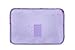 6 sets travel Organizers Packing Cubes Luggage Organizers Compression Pouches (Cherry purple)