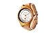 TEMPUS - Callista - Women Wood Watch Bamboo Case Wooden Lady Pink Leather Strap Wristwatch - TWW05
