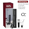 5-in-1-Electric-Wine-Opener-Chargeable-Automatic-Wine-Bottle-Cordless-Corkscrew-Set-with-USB-Charging-Cable-Wine-Foil-Cutter-Wine-Stopper-Aerator-Pourer 5 in 1 Electric Wine Opener Chargeable Automatic Wine Bottle Cordless Corkscrew Set with USB Charging Cable, Wine Foil…