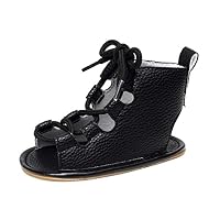 Amanod Children Baby Casual Sandals Bandage Cross-tied Sole Crib Hollow Children Shoes