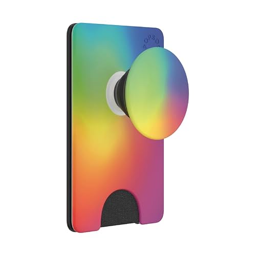 PopWallet+ PopSockets Con PopTop Intercambiabile – Portafoglio E Impugnatura Per Telefono, Design Pokémon Eevee Celeste