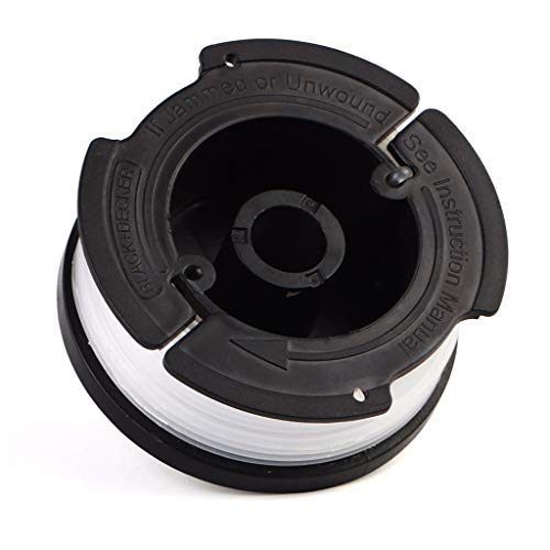 VICCKI for Black for Decker String Trimmer Replacement Parts AF-100-3ZP Spool Line (White, 3Pcs)