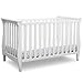 Delta Children Lancaster 3-in-1 Convertible Baby Crib, Greenguard Gold Certified, Bianca White