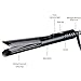 K-SKIN Professional Hair Straightener Anti-Static Flat Iron Hair Styling Brush PTC Ceramic Heating Hair Straightening Brush Anti-Static Shiny & Silky Pressure-Free Electric Hair Iron Wand Brush Black