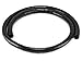 Monoprice 107026 25mm x 1.5m Spiral Wrap Bands, Black