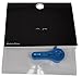 Apex RC Products Blue Aluminum Clamping Servo Horn 24T Hitec 8002