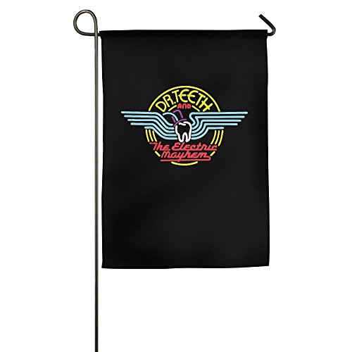 Dr. Teeth And The Electric Mayhem Logo Garden Flag No Flagstick