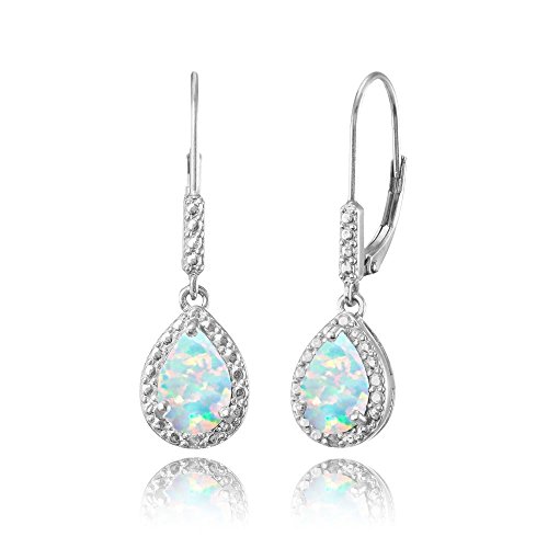Opal Earrings: Amazon.com