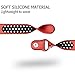 POY Replacement Bands Compatible for Fitbit Charge 2, Adjustable Breathable Wristbands with Air Holes Straps, Small Red Black 1PC