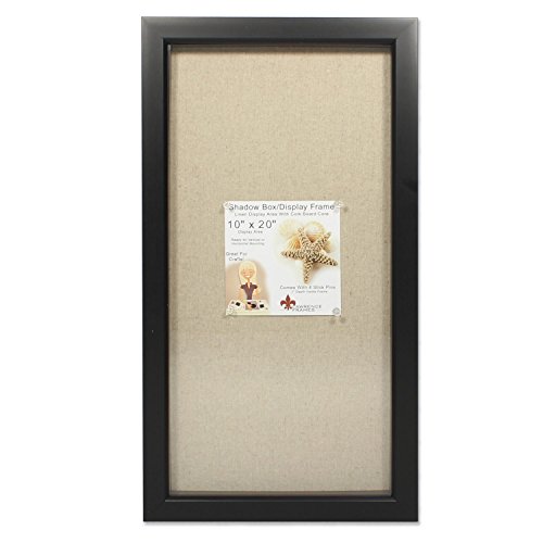 Lawrence Frames 10x20 Black Shadow Box