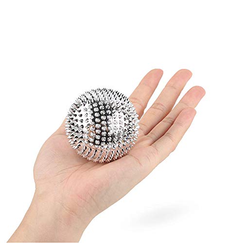 1Pair Magnetic Hand Palm Acupuncture Ball Pain Relief Massager Acupuncture Acupressure Health Care - Thumbnail 3
