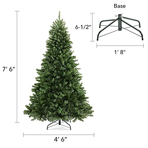 Casafield 7.5FT Realistic Green Spruce Artificial Holiday Christmas