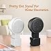 FeiYen Outlet Wall Mount Hanger Holder Stand Only for Dot 3rd Gen [No Muffled Sound, Built-in Cable Management. Exposed Speaker Grill and Mics and Led]. Bracket Case Plug for Voice Assistant(White)