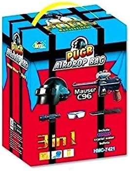 vortex toys pub-g players unknown battle air drop 15 pcs accessories set- Multi color
