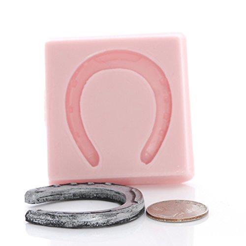 Small Horse Shoe Silicone Mold Chocolate, Fondant, Candy, Resin, Clay, Flexible and Easy to Use.