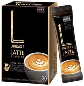 Namyang French Cafe LOOKAS 9 LATTE 447g (14.9 x 60 sticks)