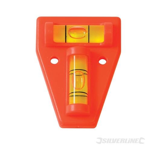 Silverline 2-Way Mini Level 60 x 45mm