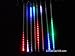 OEM 50cm 8 Tube 240 Leds Snowfall Meteor Rain Light Tube for Holiday Christmas Xmas Decoration with US Plug Multi Color