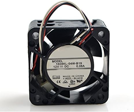 MEOLY Meglev Fan Cooling Fan 1608KL-04W-B19 DC Brushless Fan 12V 0.06A 3 Wire Connector Graphics Card Fan 404020mm