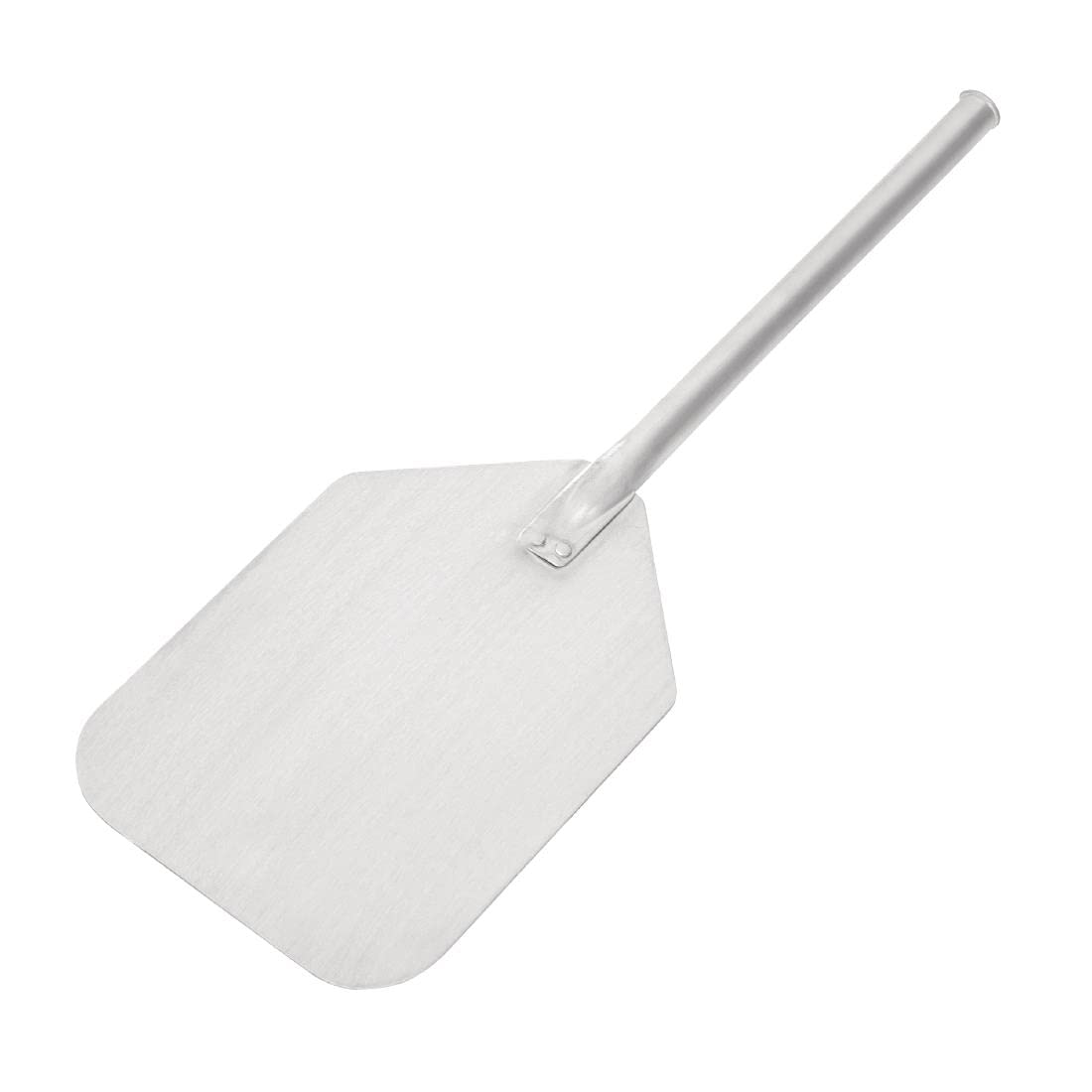 Vogue Pizza Peel Small with 9 x 6.75 inch Blade - Professional Aluminium Pizza Spatula with Long Handle F037