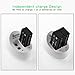 BONAI 9V Charger,2 Bay Independent Smart Battery Charger for 9V Rechargeable Li-ion & Ni-MH Batteries