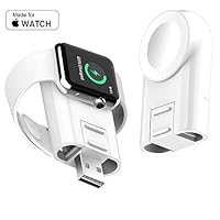 Charger for Apple Watch Wireless Portable Adjustable Magnetic Charger iWatch Travel Cordless Charge Compatible for Apple Watch Series 4 3 2 1 iWatch OS 5