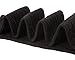 Dosoni Womens Crochet Lace Trim Cotton Knit Footed Leg Boot Knee Stocking (Black)