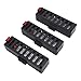 Wwman 3pcs 3.7V 500mAh battery for jy018 EACHINE e52 wifi quadcopter rc drone spare parts