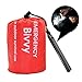 TRSCIND Emergency Blanket Survival Blanket Therma Bivvy, Reusable Lightweight Waterproof Bivvy with Whistle and Fire Started, Aluminized PE Sleeping Bag for Camping, Hiking, Vehicle