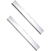 MANUFORE 2pcs 2.5" Carbide Paint Scraper Blades for 2.5 Inch Scraper | Tungsten Steel Double-edged Blades for Removing Paint, Glue, Grout
