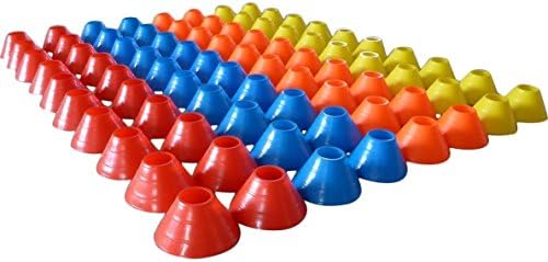 Aoakua Marker Cones 2 in. (5cm) Storage Bag Set 80pc. (All 4 colors-20pc. each)