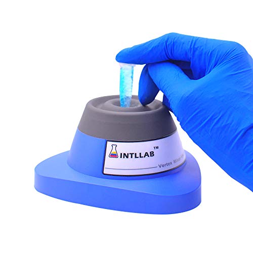 INTLLAB Lab Vortex Mixer, Touch Function Lab Vortexer, Gel Polish