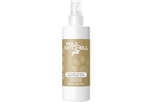 Paul Mitchell Pet Soothing Oatmeal Conditioning Spray, Gentle Formula, Grooming Spray for Dogs, 8.5 fl. oz