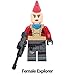 Ginkago Tiny Lego-Like Action Figure Fort Game Fans, Fort Game Battle Crew Royale Skin Themed Small Action Figures 8pc, 4.5cm