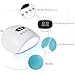 54W 28 LED UV/LED Nail Dryer, LARMHOI Gel Nail Light with 3 Timer Setting Sensor, Dual Light Source, LCD Display Screen, Gel Nail Lamp for Fingernail & Toenail Nail Polish Art